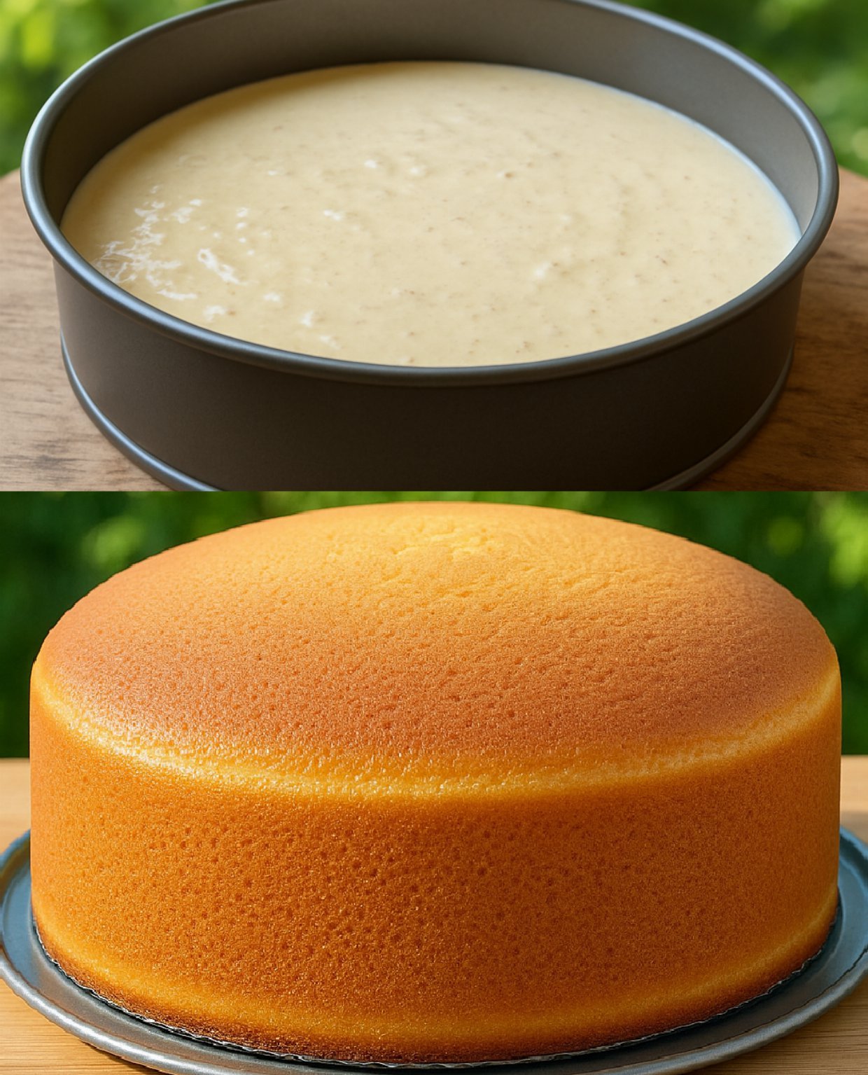 Simple Vanilla Sponge Cake Recipe - Delicious Recipe